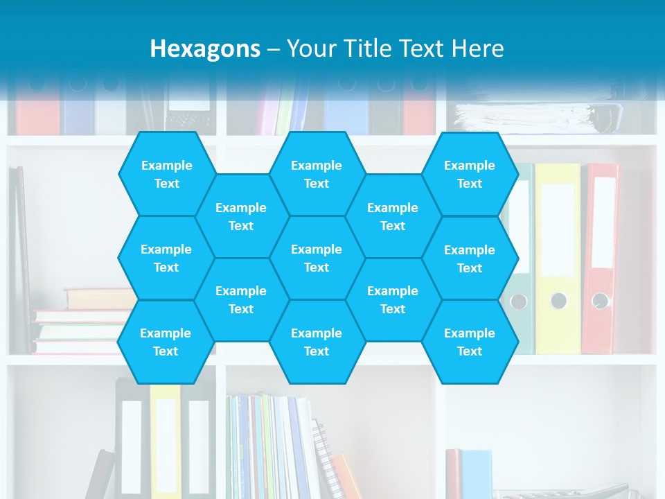 Portrait Peaceful Mother PowerPoint Template