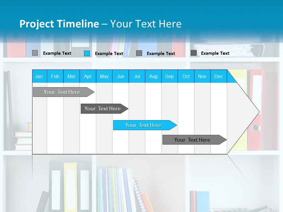 Portrait Peaceful Mother PowerPoint Template