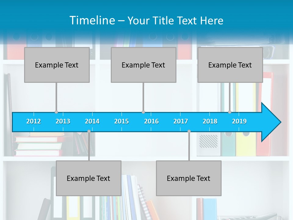 Portrait Peaceful Mother PowerPoint Template