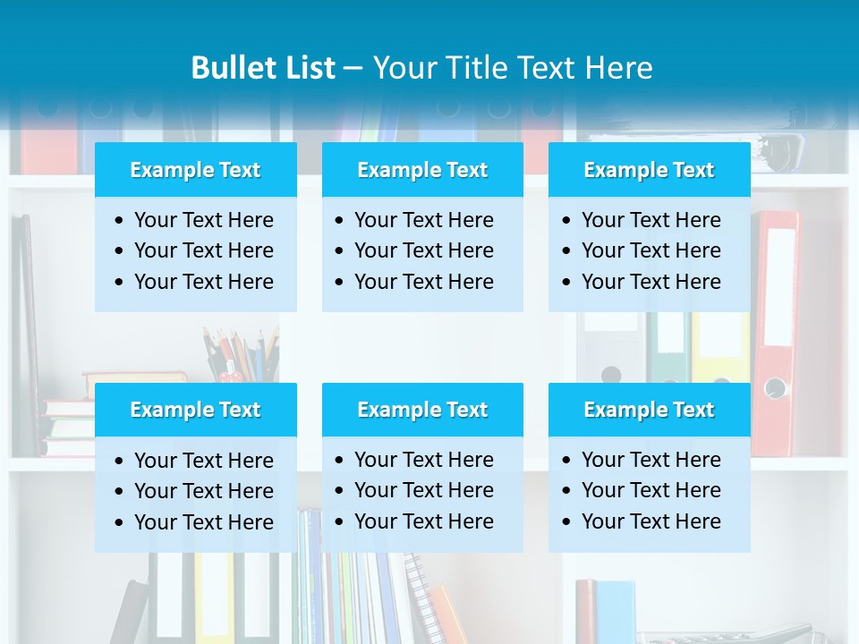 Portrait Peaceful Mother PowerPoint Template