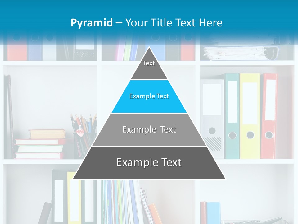 Portrait Peaceful Mother PowerPoint Template