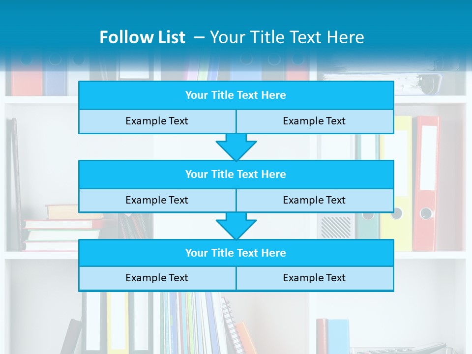 Portrait Peaceful Mother PowerPoint Template