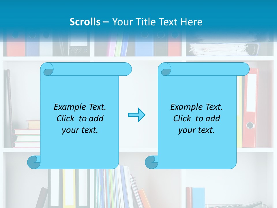 Portrait Peaceful Mother PowerPoint Template