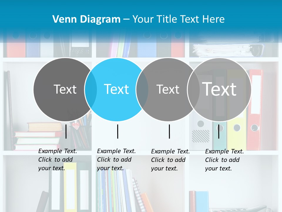 Portrait Peaceful Mother PowerPoint Template