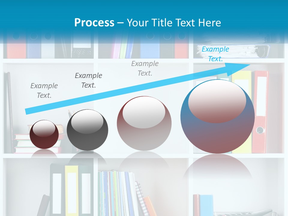 Portrait Peaceful Mother PowerPoint Template