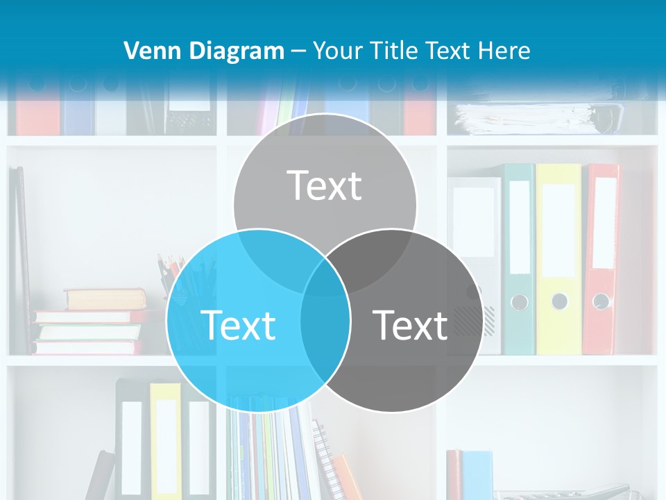 Portrait Peaceful Mother PowerPoint Template