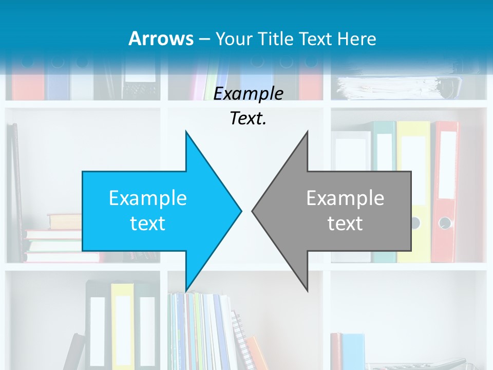 Portrait Peaceful Mother PowerPoint Template