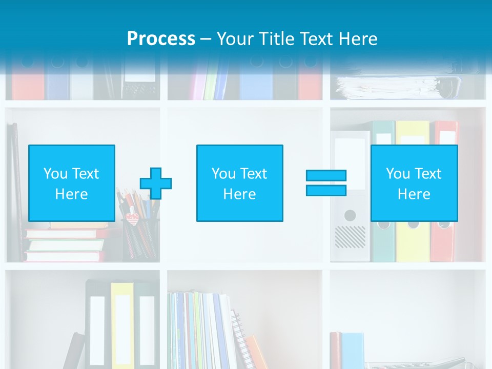 Portrait Peaceful Mother PowerPoint Template