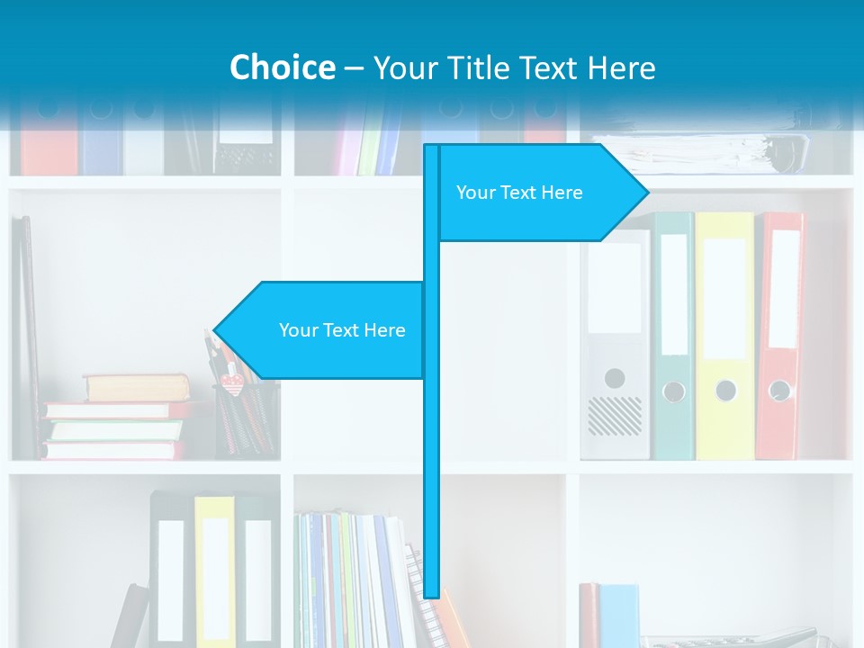 Portrait Peaceful Mother PowerPoint Template