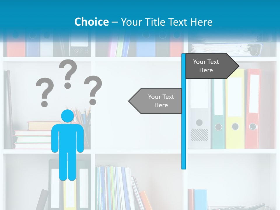 Portrait Peaceful Mother PowerPoint Template