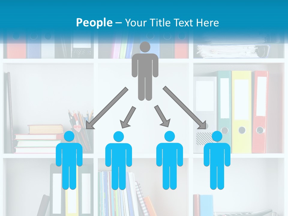 Portrait Peaceful Mother PowerPoint Template