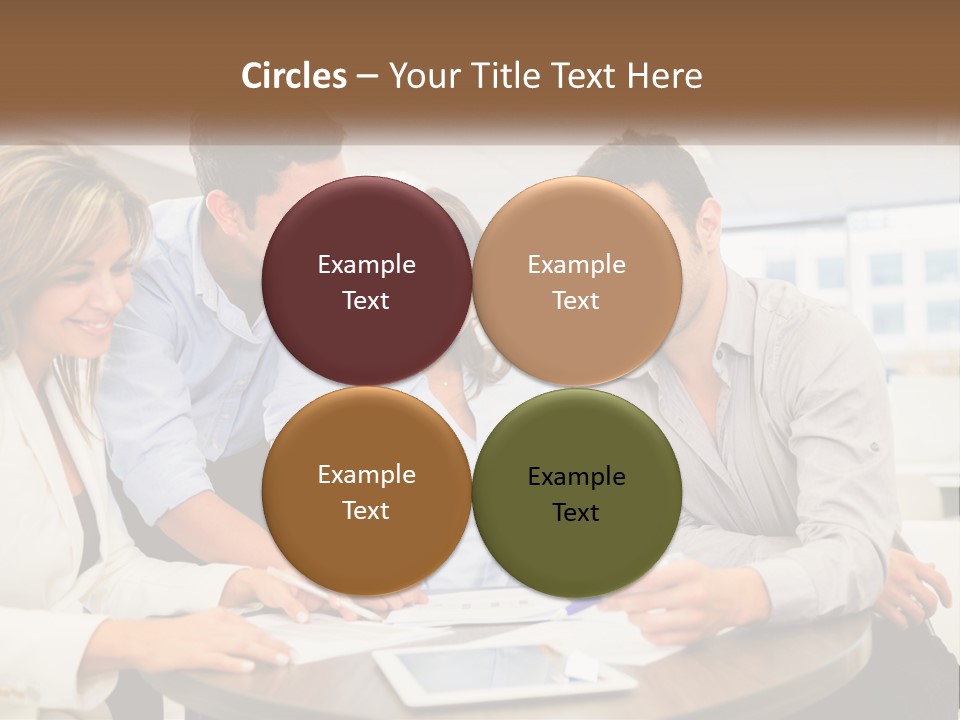 Single Caucasian Retired PowerPoint Template