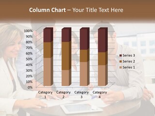 Single Caucasian Retired PowerPoint Template