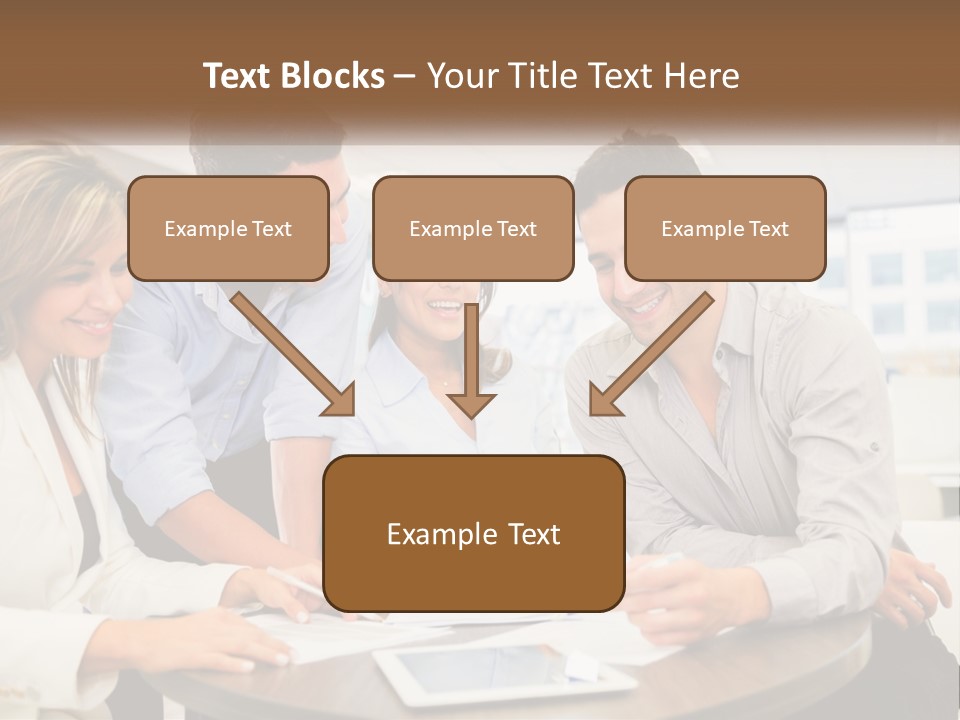 Single Caucasian Retired PowerPoint Template