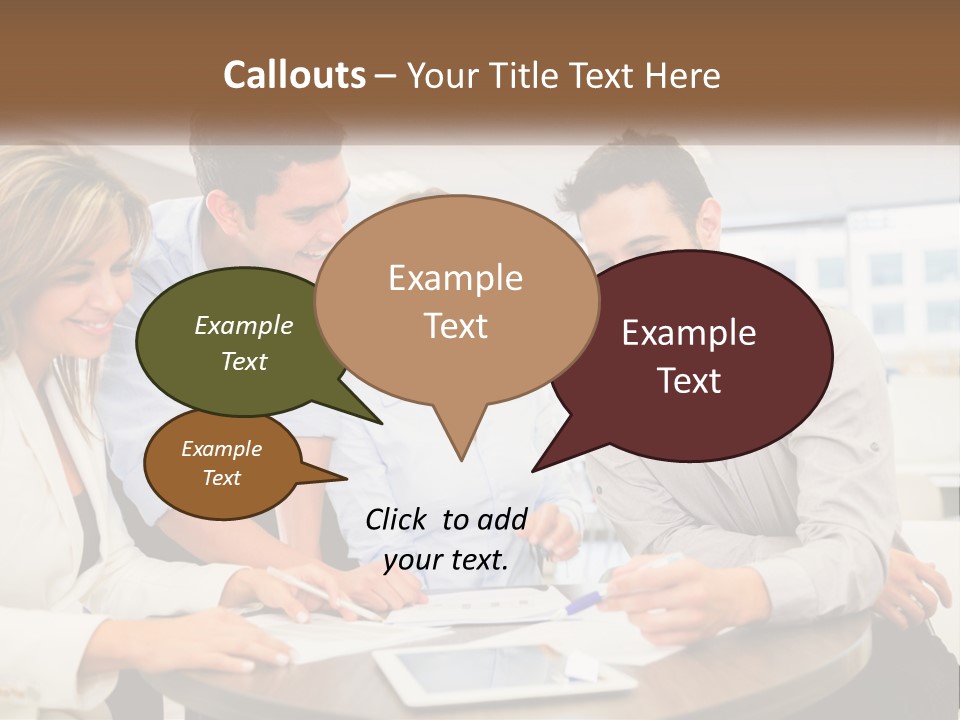 Single Caucasian Retired PowerPoint Template