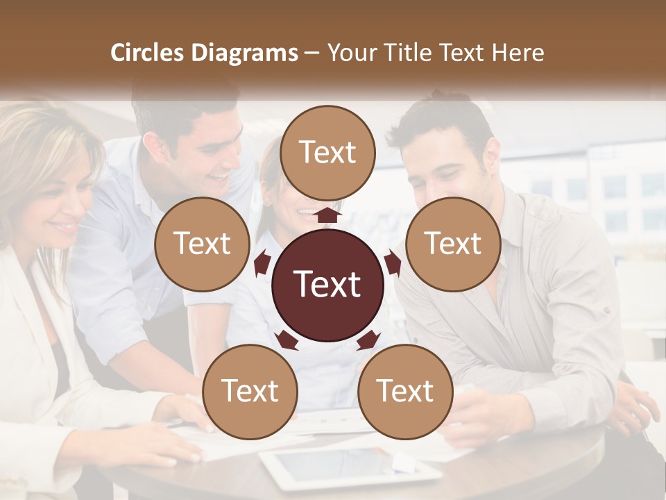 Single Caucasian Retired PowerPoint Template