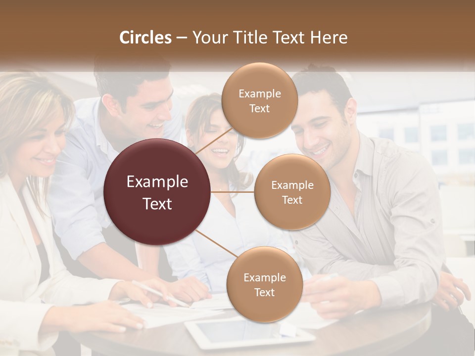 Single Caucasian Retired PowerPoint Template