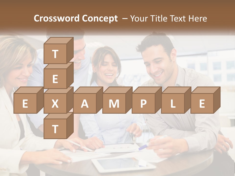 Single Caucasian Retired PowerPoint Template