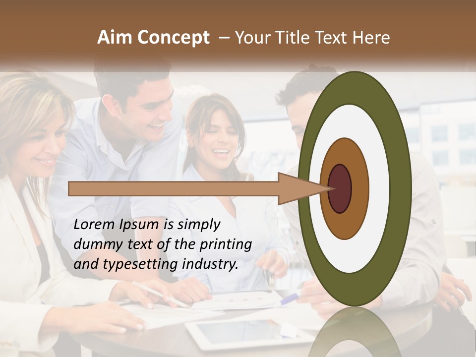 Single Caucasian Retired PowerPoint Template