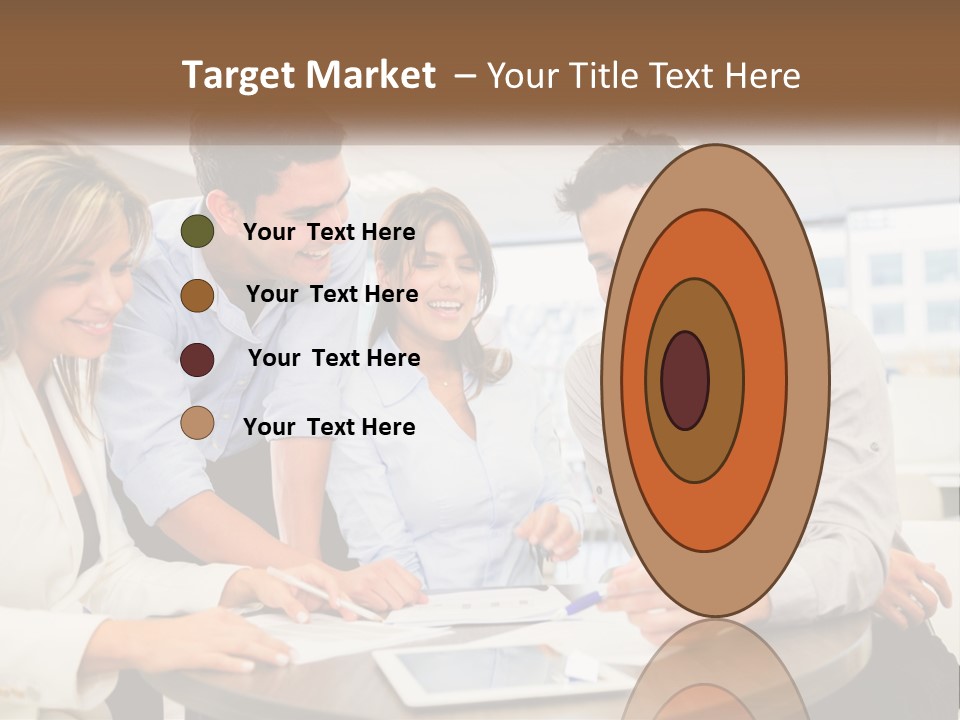 Single Caucasian Retired PowerPoint Template