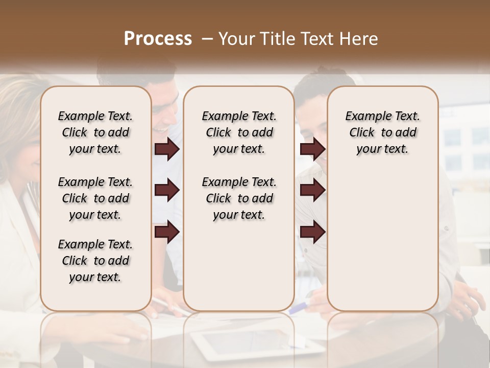 Single Caucasian Retired PowerPoint Template
