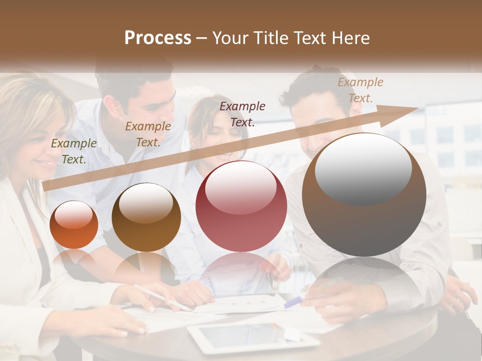 Single Caucasian Retired PowerPoint Template