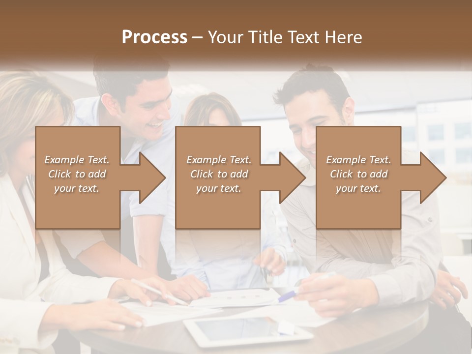 Single Caucasian Retired PowerPoint Template