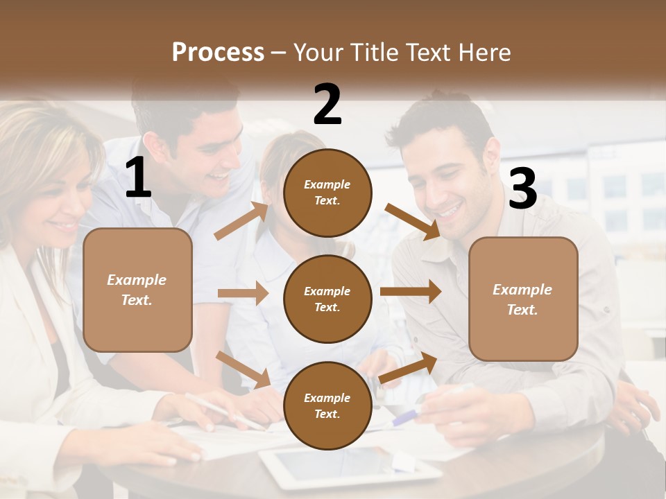 Single Caucasian Retired PowerPoint Template
