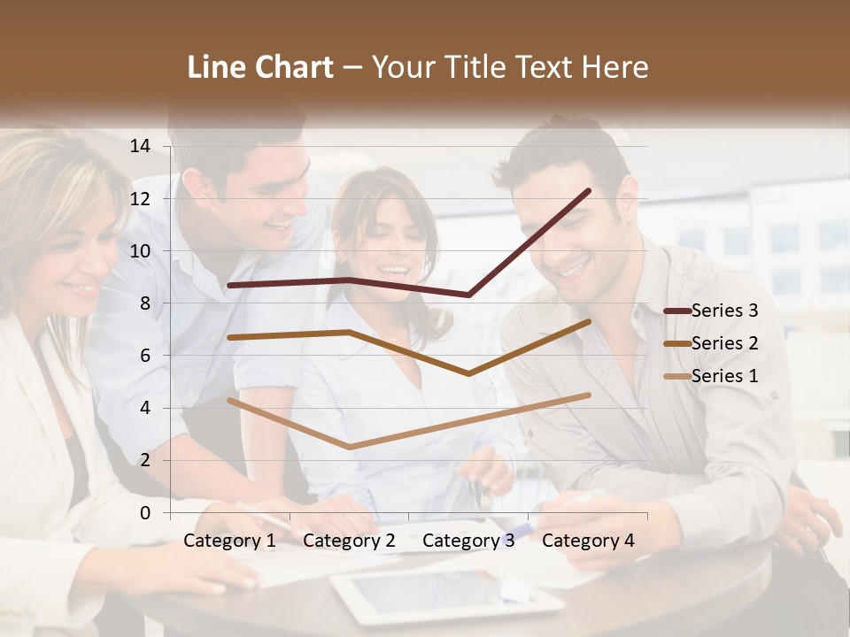 Single Caucasian Retired PowerPoint Template