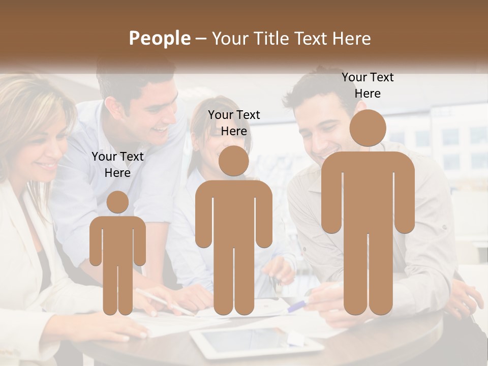 Single Caucasian Retired PowerPoint Template