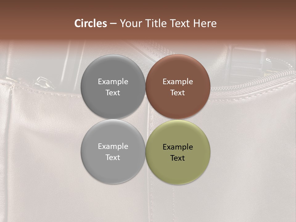 Elderly Wave Beach PowerPoint Template