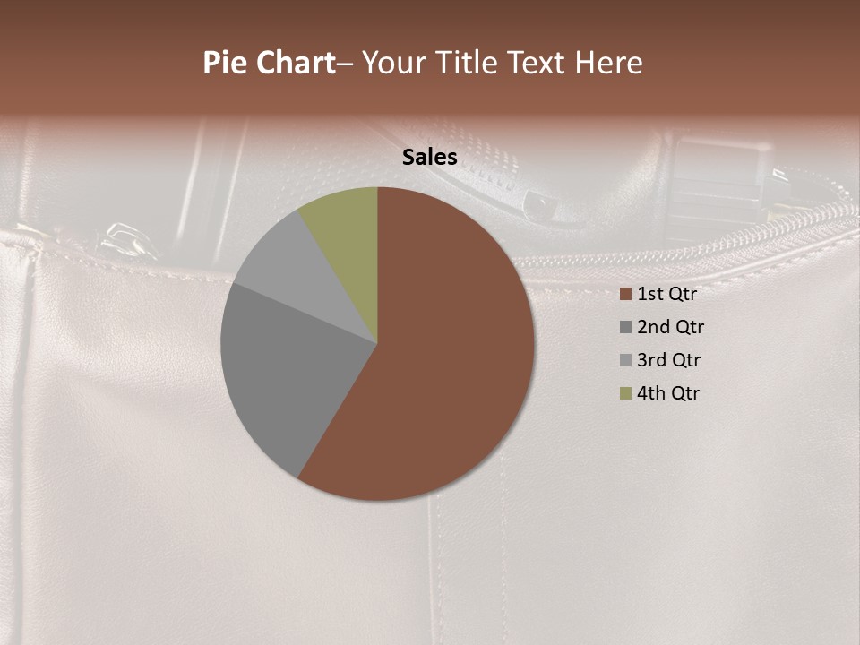 Elderly Wave Beach PowerPoint Template