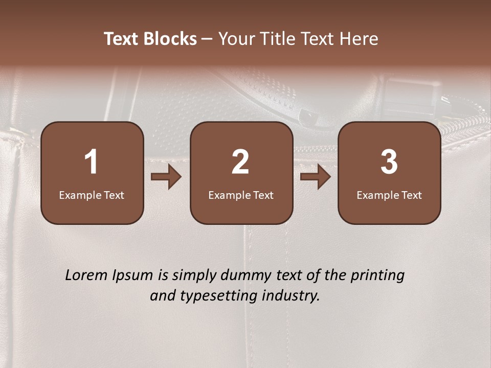 Elderly Wave Beach PowerPoint Template