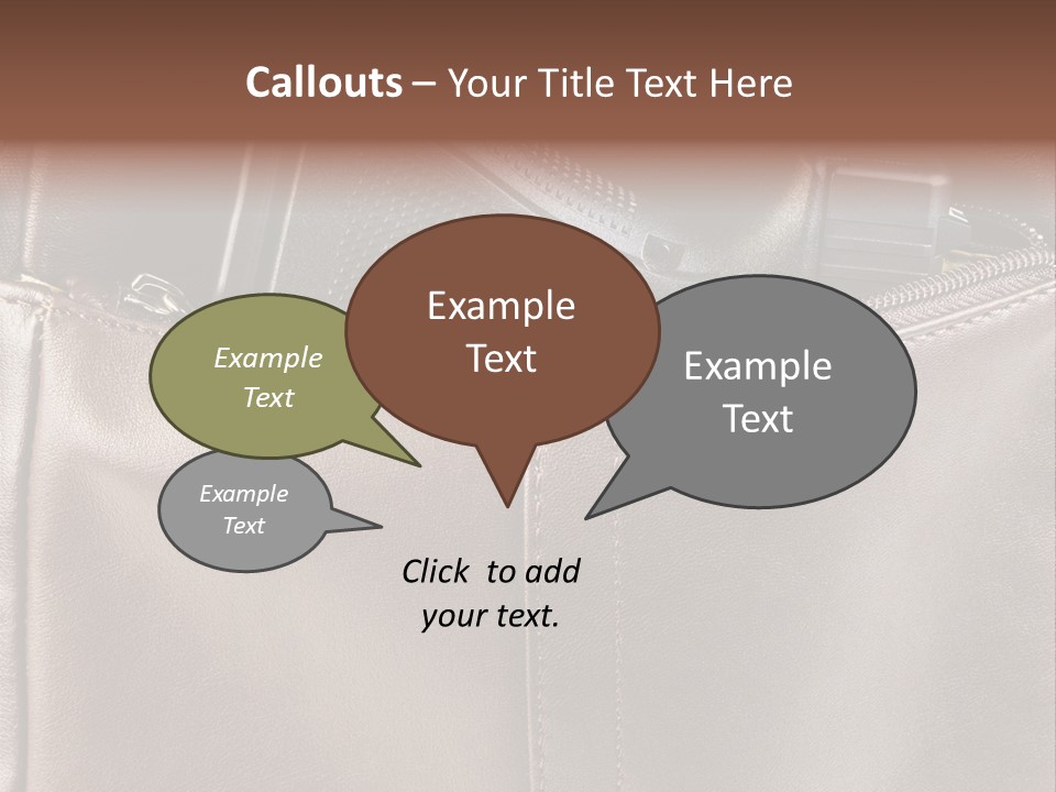 Elderly Wave Beach PowerPoint Template