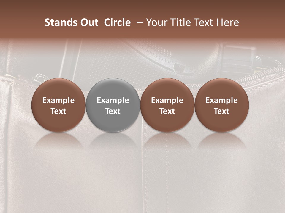 Elderly Wave Beach PowerPoint Template