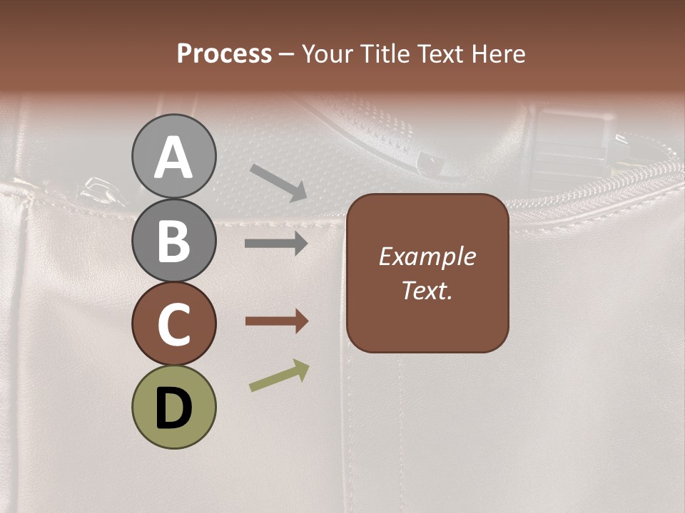 Elderly Wave Beach PowerPoint Template