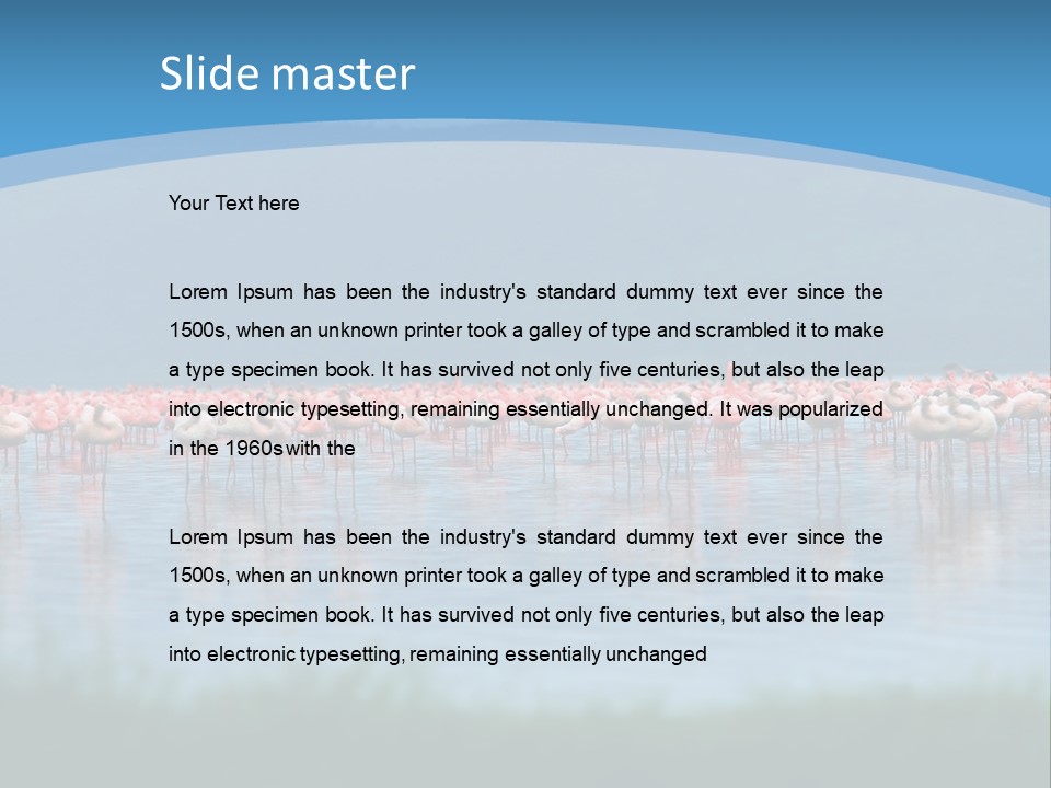 Lifestyle Coast Beach PowerPoint Template