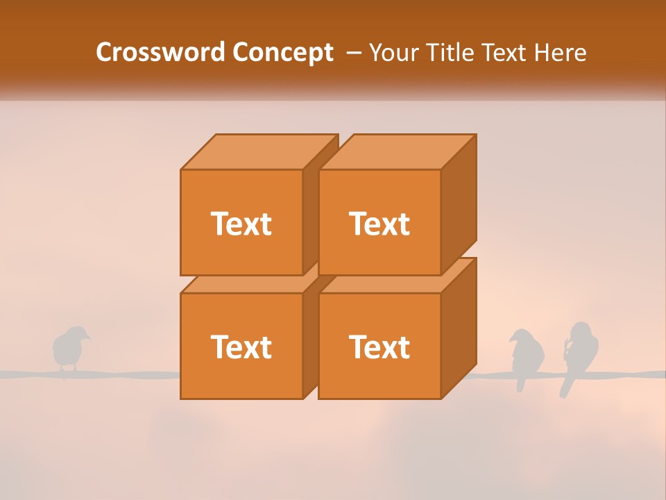 Woman Wave Family PowerPoint Template