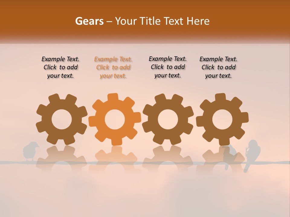 Woman Wave Family PowerPoint Template