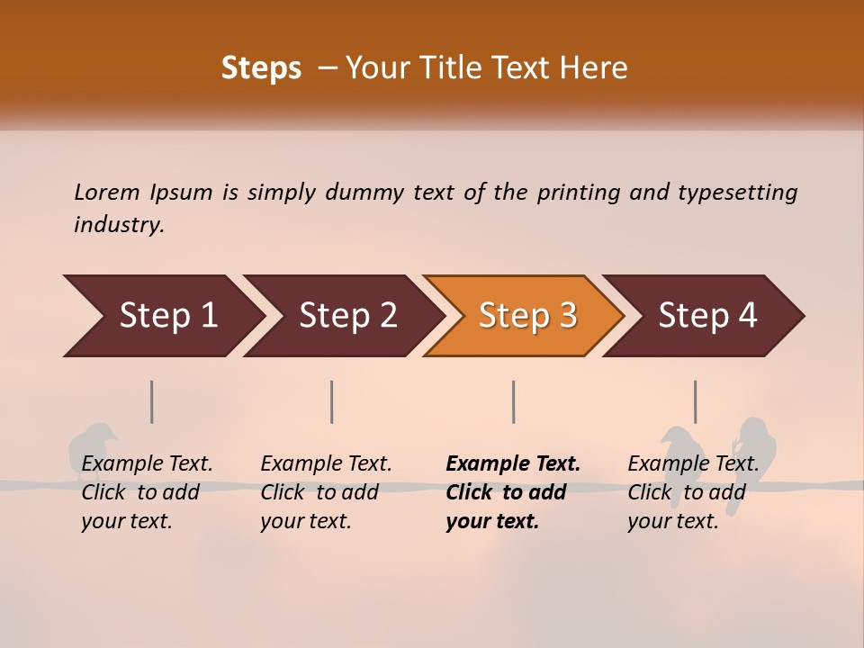 Woman Wave Family PowerPoint Template