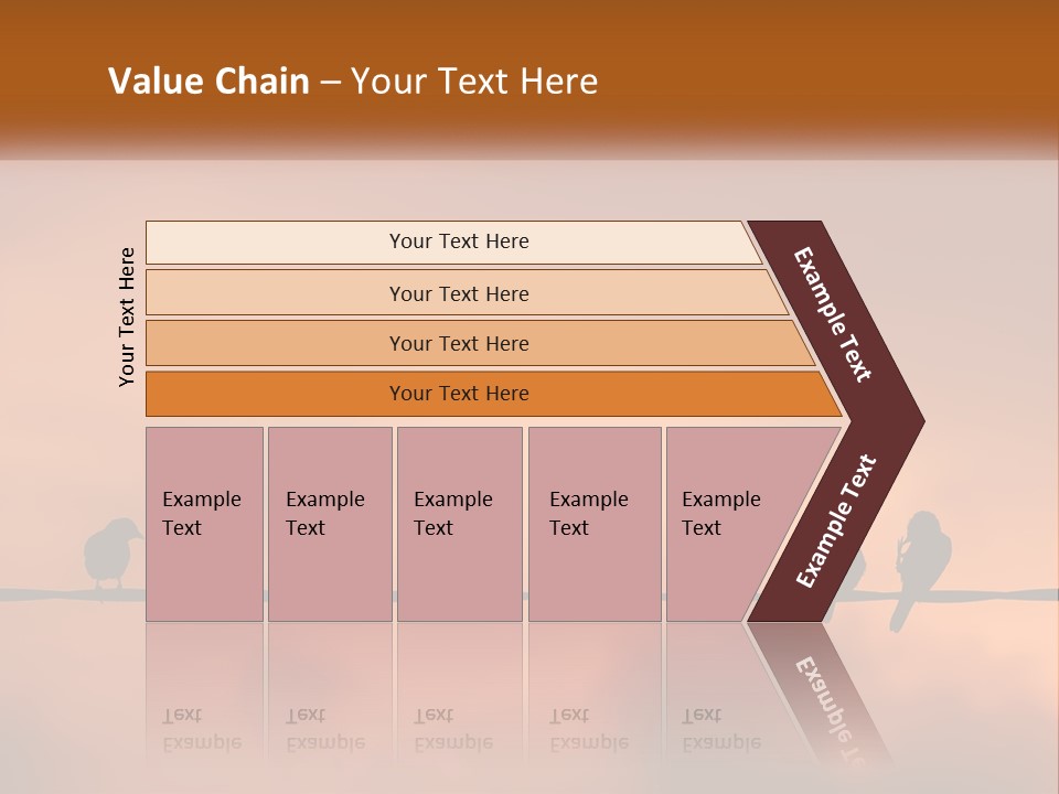 Woman Wave Family PowerPoint Template