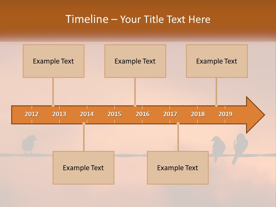 Woman Wave Family PowerPoint Template