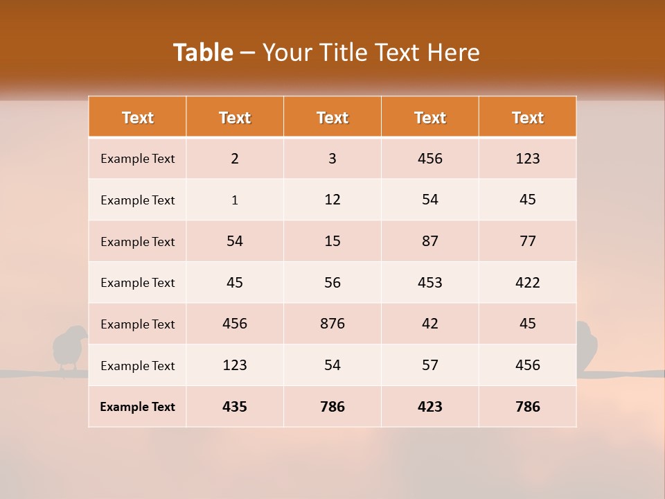 Woman Wave Family PowerPoint Template