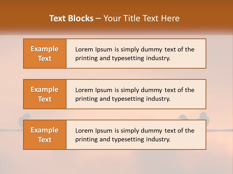 Woman Wave Family PowerPoint Template