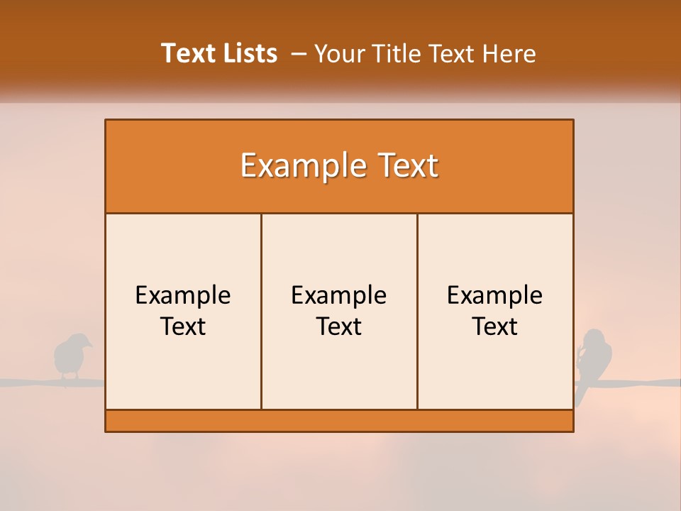 Woman Wave Family PowerPoint Template