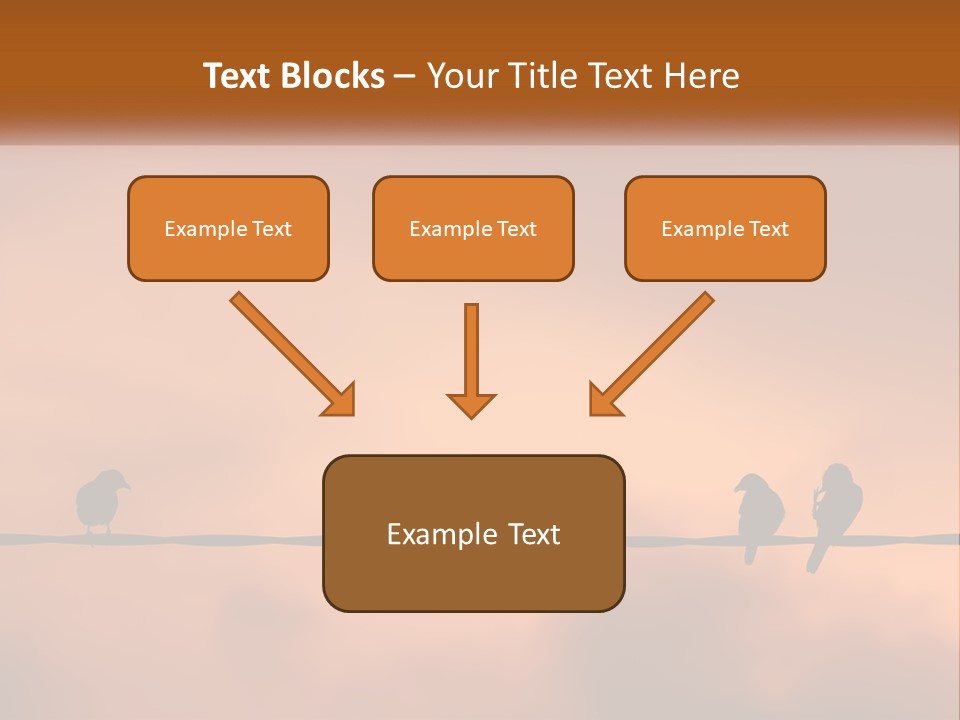 Woman Wave Family PowerPoint Template