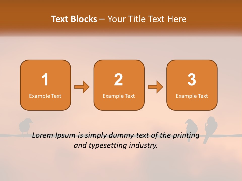 Woman Wave Family PowerPoint Template