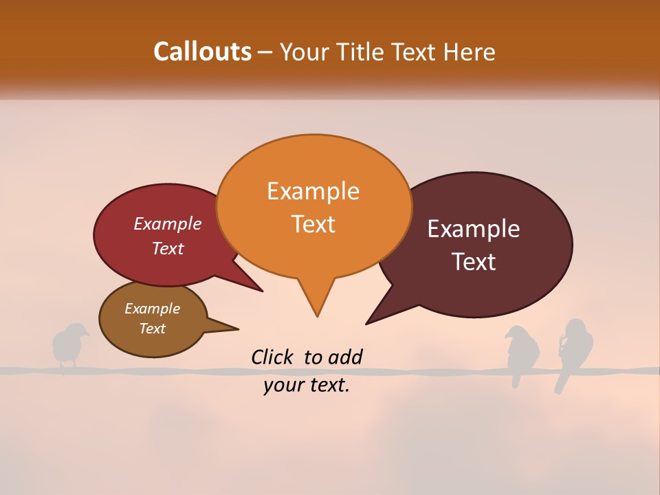 Woman Wave Family PowerPoint Template