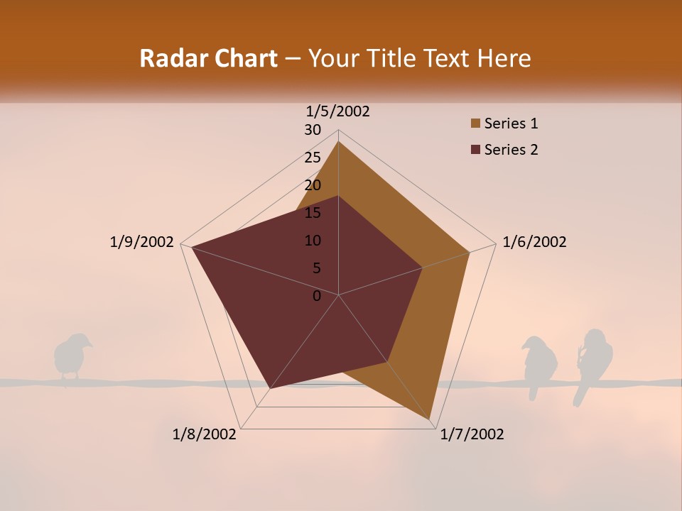Woman Wave Family PowerPoint Template