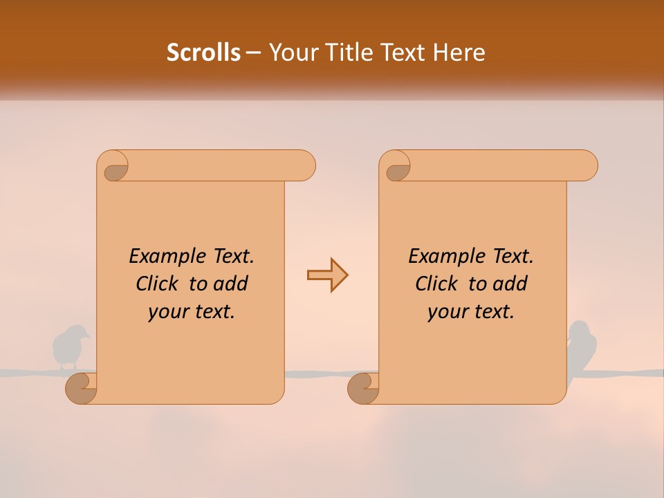 Woman Wave Family PowerPoint Template